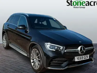 Used Mercedes GLC220 AMG line 194 HP (142 kW) 2022 Black SUV