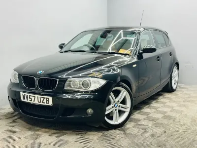 Used BMW 123 M Sport 2007 Black Hatchback