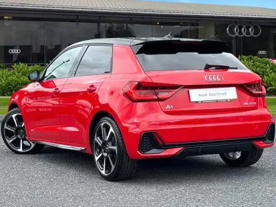 Used Audi A1 Black Edition 95 HP (69 kW) 2021 Red SUV