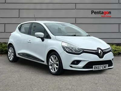 Used Renault Clio Dynamique 120 HP (88 kW) 2017 White Hatchback