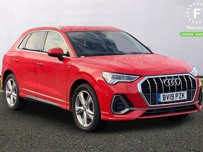 Used Audi Q3 S-Line 150 HP (110 kW) 2019 Red SUV
