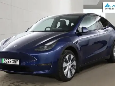 Used Tesla Model Y Long Range AWD 282 kW (384 HP) 2022 Blue SUV