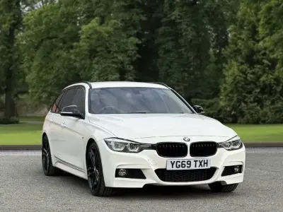 Begagnad BMW 320 M Sport 2019 Vit Kombi