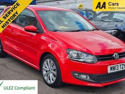 Used VW Polo Edition 70 HP (51 kW) 2013 Red Hatchback