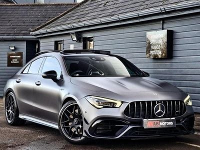 Grey Used 2020 Mercedes CLA45 AMG AMG Coupe | £39,389 (Fair price)