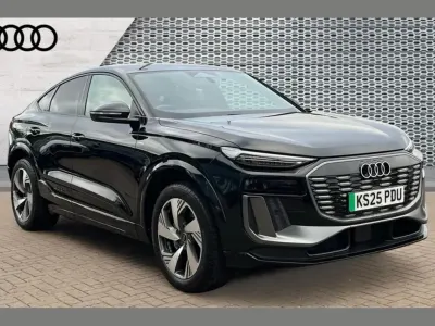 Used Audi Q6 e-tron S-Line 225 kW (306 HP) 2025 Black SUV