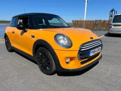 Used Mini Cooper D Hatch 2014 Orange Hatchback