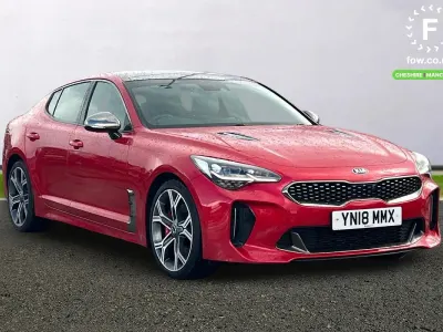 Used Kia Stinger GT 365 HP (268 kW) 2018 Red Hatchback