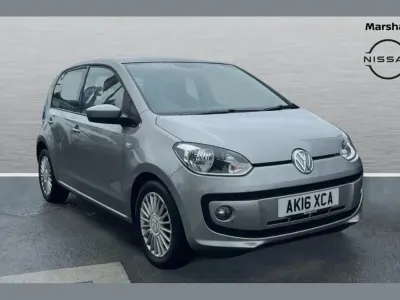 Used VW up! high up! 75 HP (55 kW) 2016 Tungsten silver metallic Hatchback