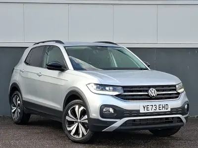 Used VW T-Cross Black Edition 110 HP (80 kW) 2024 Silver SUV