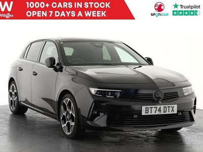 Used Vauxhall Astra Ultimate 2024 Black Hatchback