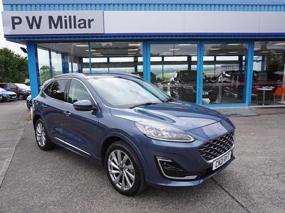Chrome blue Used 2021 Ford Kuga Vignale SUV | £16,790 (Fair price)