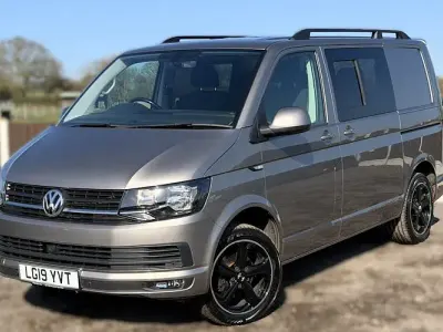 Used VW T6.1 Highline 150 HP (110 kW) 2019 Silver Van
