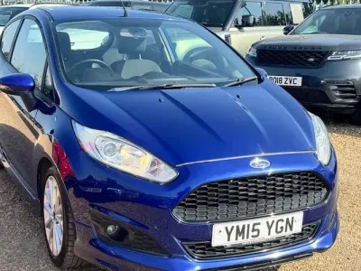 Used Ford Fiesta Zetec 125 HP (91 kW) 2015 Blue Hatchback