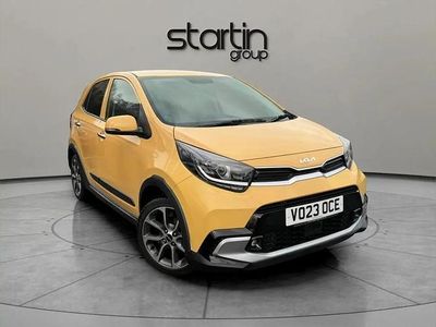 Used Kia Picanto X-Line 65 HP (47 kW) 2023 Yellow Hatchback