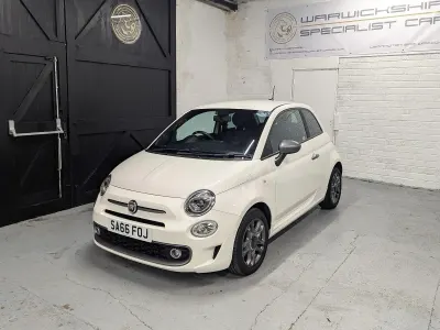 Used Fiat 500 S 69 HP (50 kW) 2016 White Hatchback