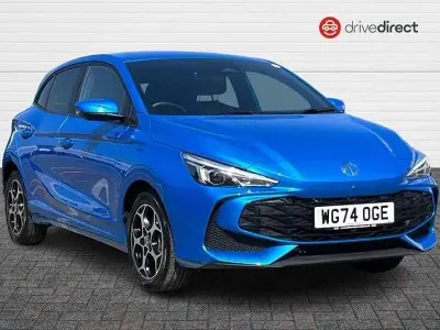Used MG MG3 Trophy 194 HP (142 kW) 2024 Blue Hatchback