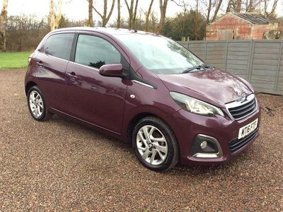 Purple Used 2016 Peugeot 108 Allure Hatchback | £3,795 (Good price)