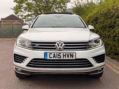 Used VW Touareg R-line 2015 White SUV