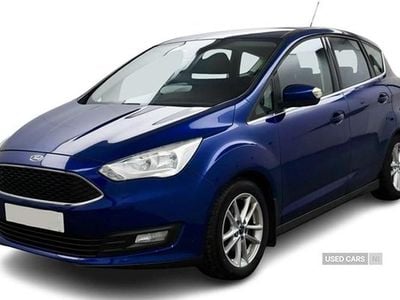 Used Ford C-MAX Zetec 120 HP (88 kW) 2016 Blue MPV