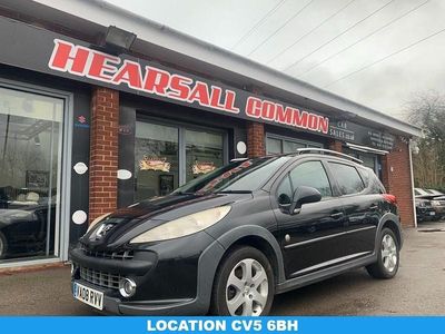 Black Used 2008 Peugeot 207 Outdoor Outdoor Estate | £1,500