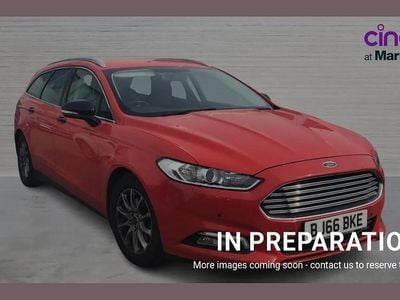 Used Ford Mondeo Zetec 120 HP (88 kW) 2016 Red Estate