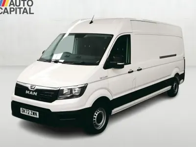 Used MAN TGE 140 HP (102 kW) 2022 White Van
