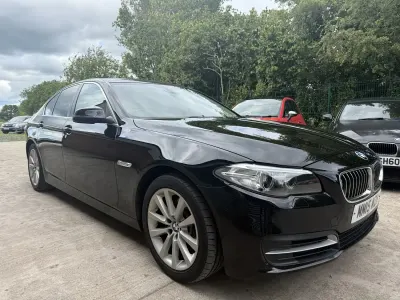 Used BMW 520 2015 Black Sedan