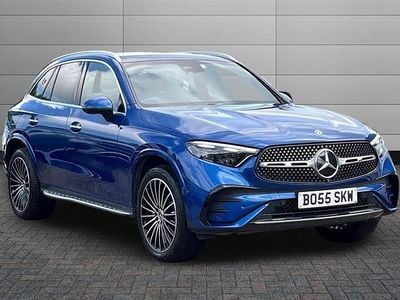 Begagnad Mercedes GLC300e AMG line 313 HK (230 kW) 2023 Blå Kombi