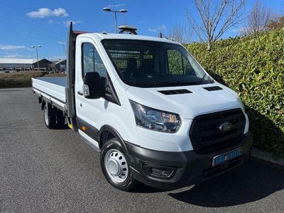 Used Ford Transit 130 HP (95 kW) 2022 White Cabriolet