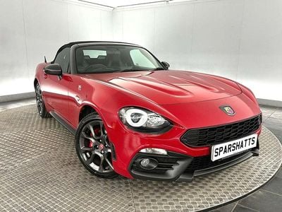 Used Abarth 124 Spider 170 HP (125 kW) 2018 Red Cabriolet
