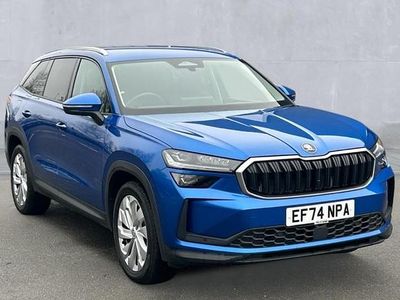 Used Skoda Kodiaq SE L 150 HP (110 kW) 2024 Race blue metallic SUV