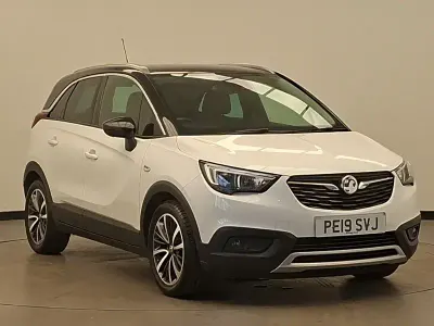 Used Vauxhall Crossland X Elite 81 HP (59 kW) 2019 White SUV