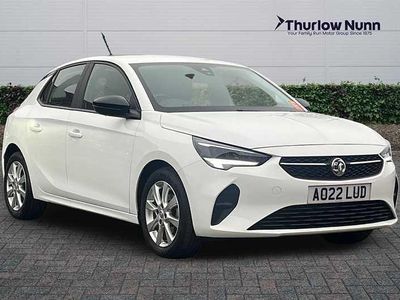 Used Vauxhall Corsa Edition 75 HP (55 kW) 2022 Jade white Hatchback