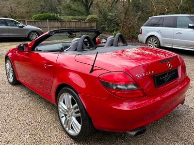 Used Mercedes SLK200 Edition 184 HP (135 kW) 2010 Red Cabriolet