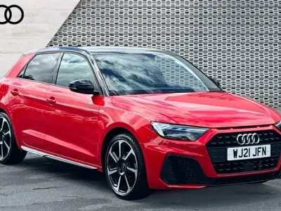 Used Audi A1 Black Edition 150 HP (110 kW) 2021 Red SUV