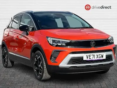 Used Vauxhall Crossland Ultimate 130 HP (95 kW) 2022 Orange SUV