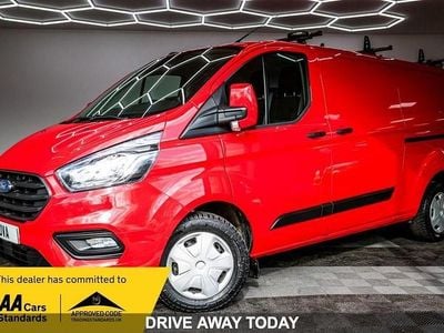 Used Ford Transit Custom Trend 130 HP (95 kW) 2021 Red Van
