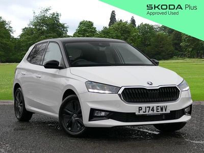 White Used 2025 Skoda Fabia Design Edition Hatchback | £15,645 (Fair price)
