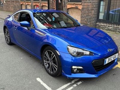 Begagnad Subaru BRZ 200 HK (147 kW) 2014 Blå Sportkupé