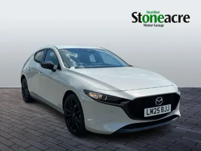 Used Mazda 3 Homura-Line 140 HP (102 kW) 2025 White Hatchback