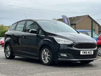 Used Ford C-MAX Zetec 120 HP (88 kW) 2016 Black MPV