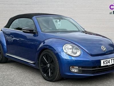 Blue Used 2014 VW Beetle Sport Cabriolet | £10,199 (Fair price)