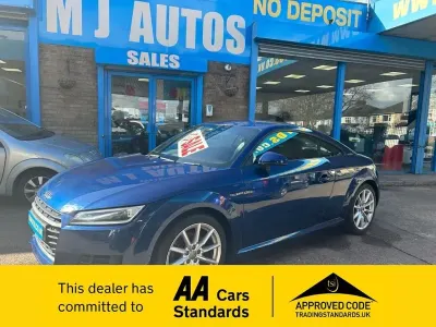 Used Audi TT Sport 230 HP (169 kW) 2015 Blue Coupe