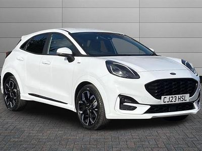 Begagnad Ford Puma ST-Line X 155 HK (114 kW) 2023 Vit SUV
