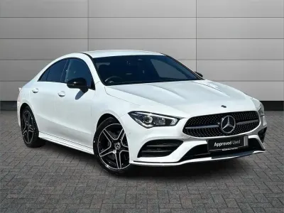 Used Mercedes CLA200 Executive 161 HP (118 kW) 2022 White Coupe