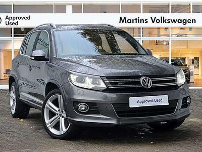 Grey Used 2015 VW Tiguan R-line SUV | £12,995 (Fair price)
