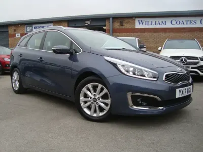 Used Kia Ceed 136 HP (100 kW) 2017 Blue Hatchback