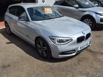 Used BMW 118 Sport Line 170 HP (125 kW) 2013 Silver Hatchback