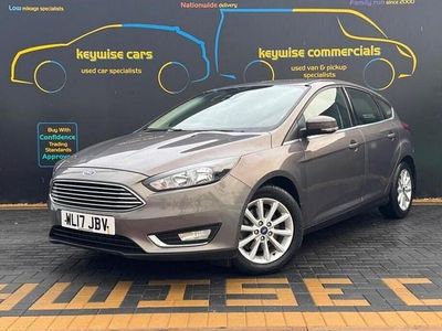 Used Ford Focus Titanium 2017 Brown Hatchback
